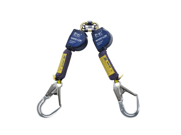 美國(guó)3M DBI-SALA Nano Lok XL雙腿快速連接2.8米防墜器